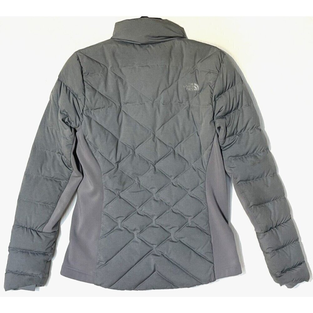 The North Face Gray Lucia Hybrid 550 Fill Goose Down Jacket Puffer - Picture 8 of 15